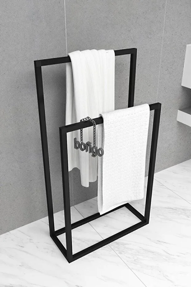 Metal Havluluk Banyo Düzenleyici Dekoratif Havluluk